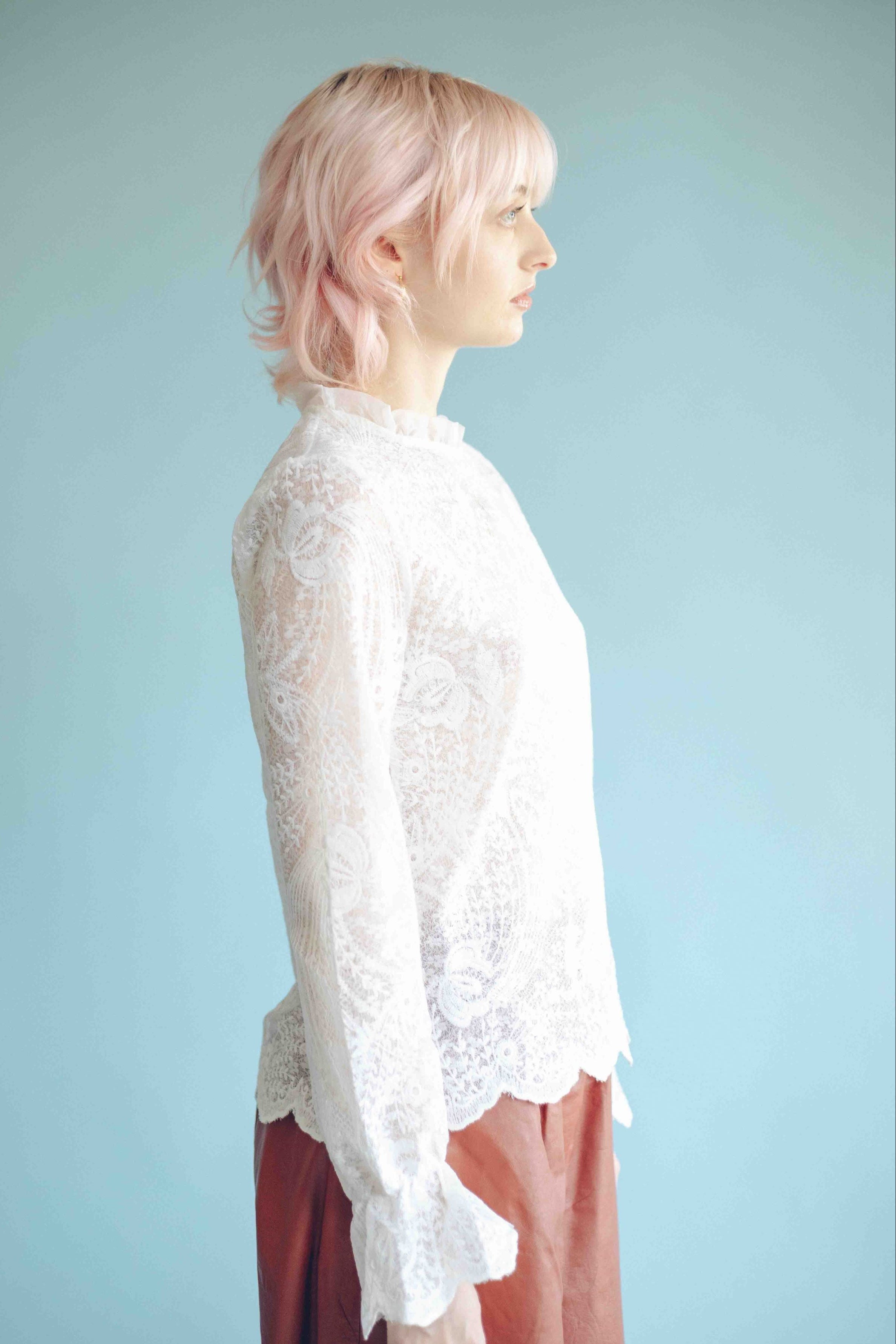 SHEER ROMANCE BLOUSE