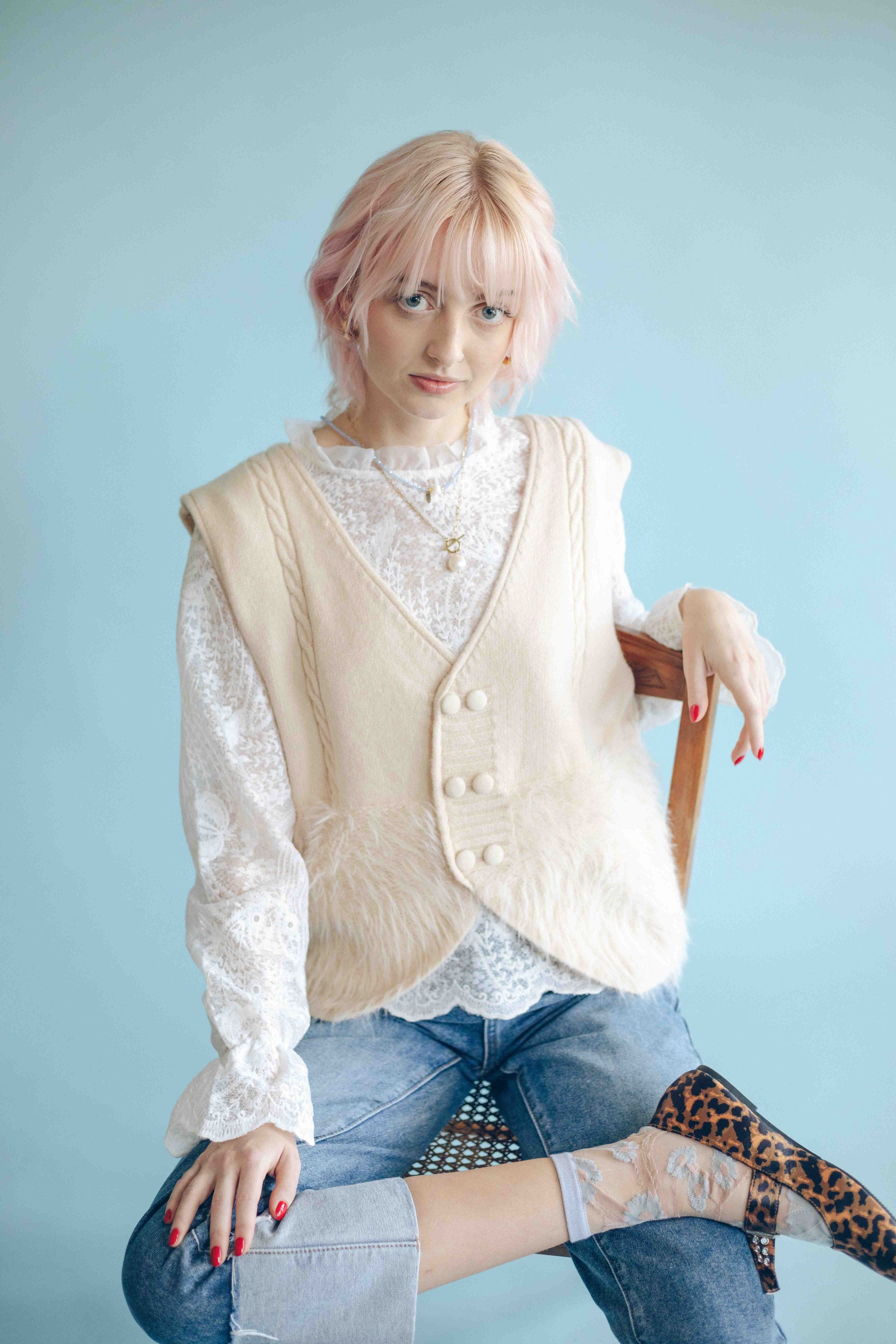 BOHO BLISS KNITWEAR VEST