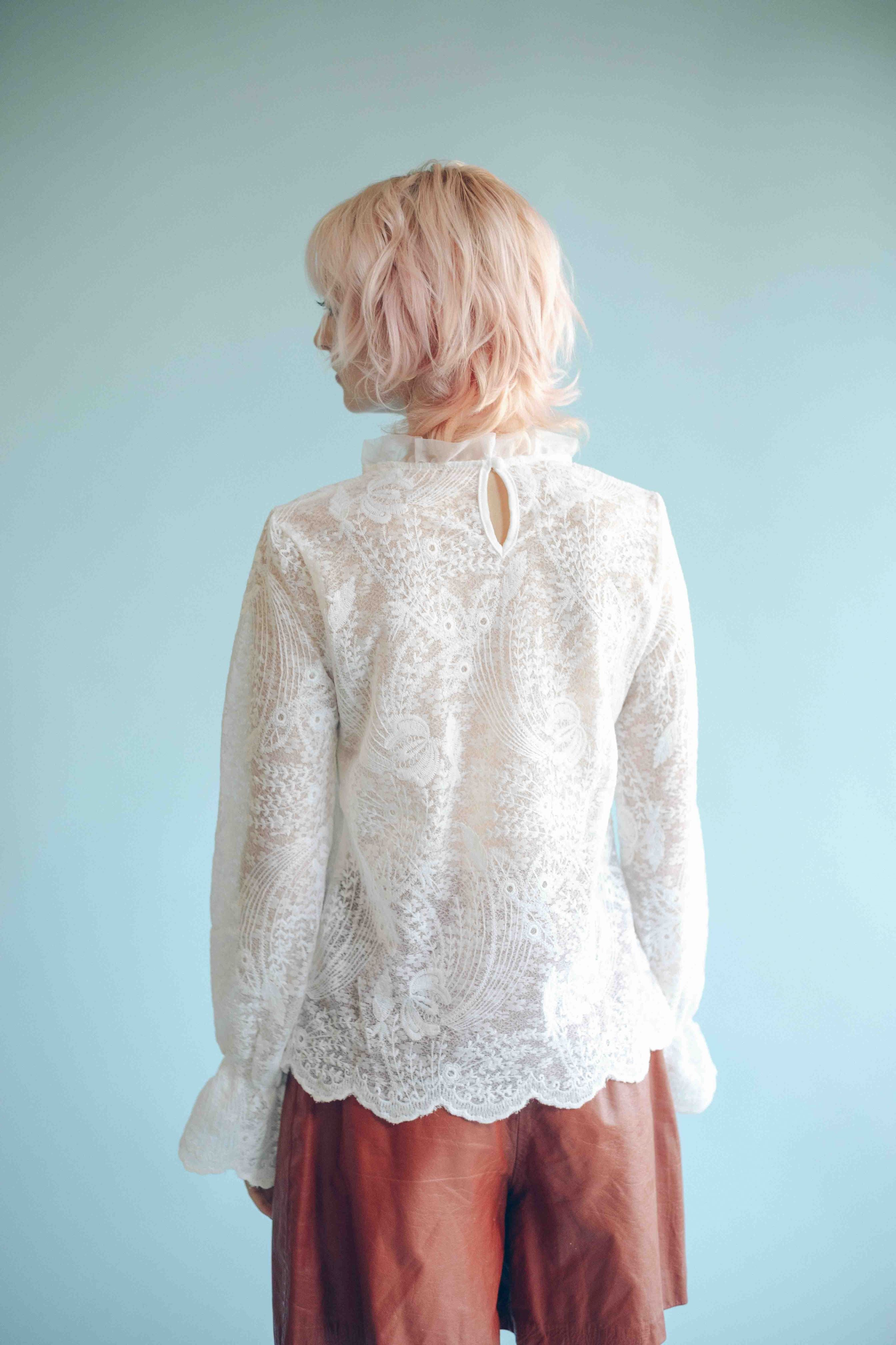SHEER ROMANCE BLOUSE