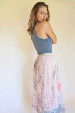 MIRO'S DREAMS SKIRT - BLUSH