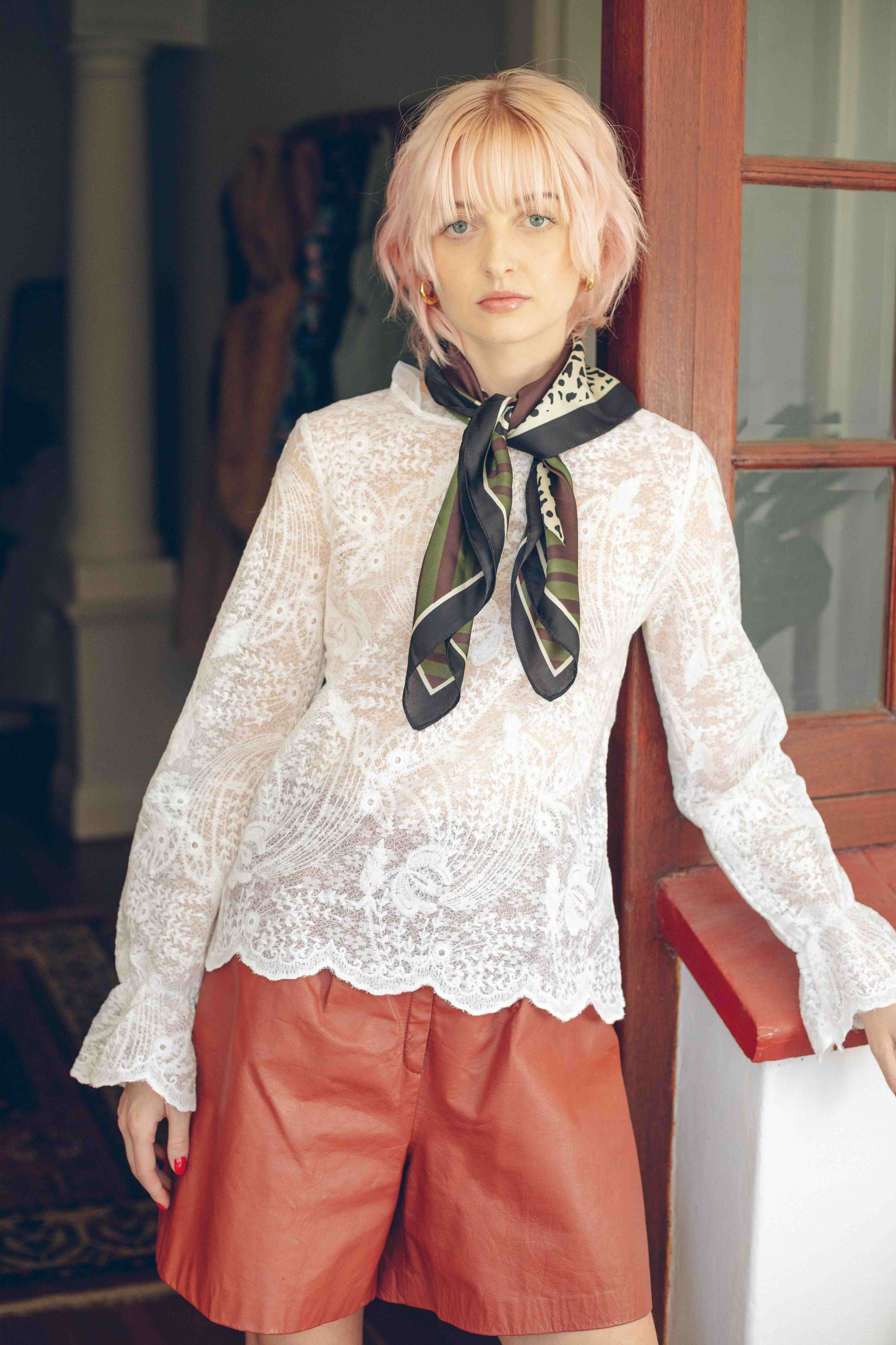 SHEER ROMANCE BLOUSE