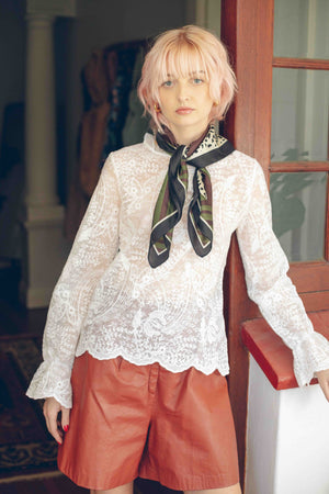SHEER ROMANCE BLOUSE