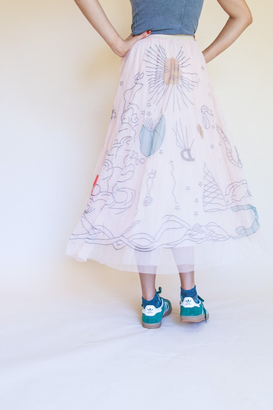 MIRO'S DREAMS SKIRT - BLUSH