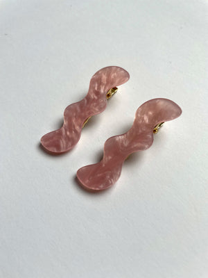 WAVE CLIPS - PEARLY PINK