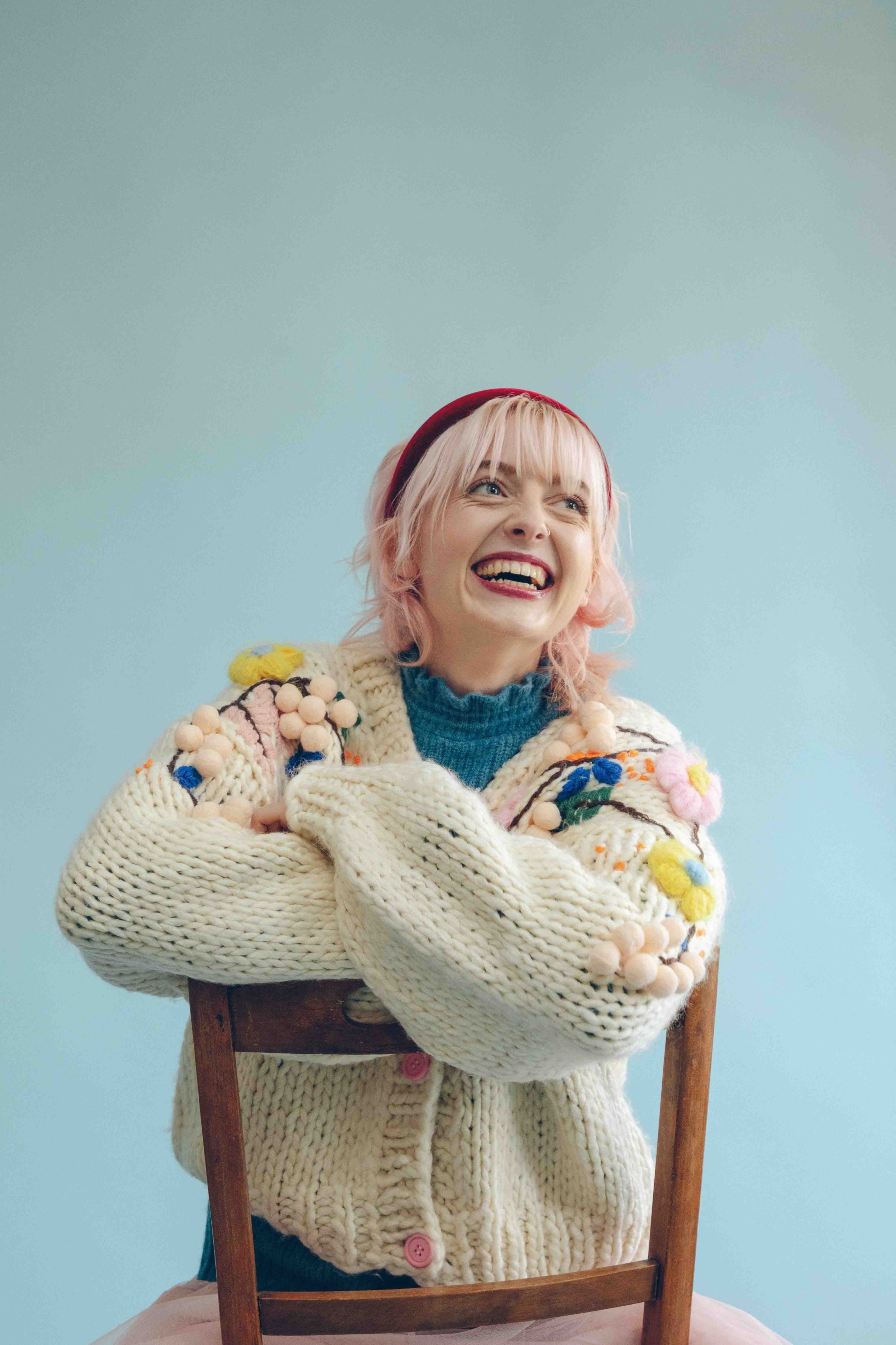 CHUNKY BLOSSOM CARDIGAN