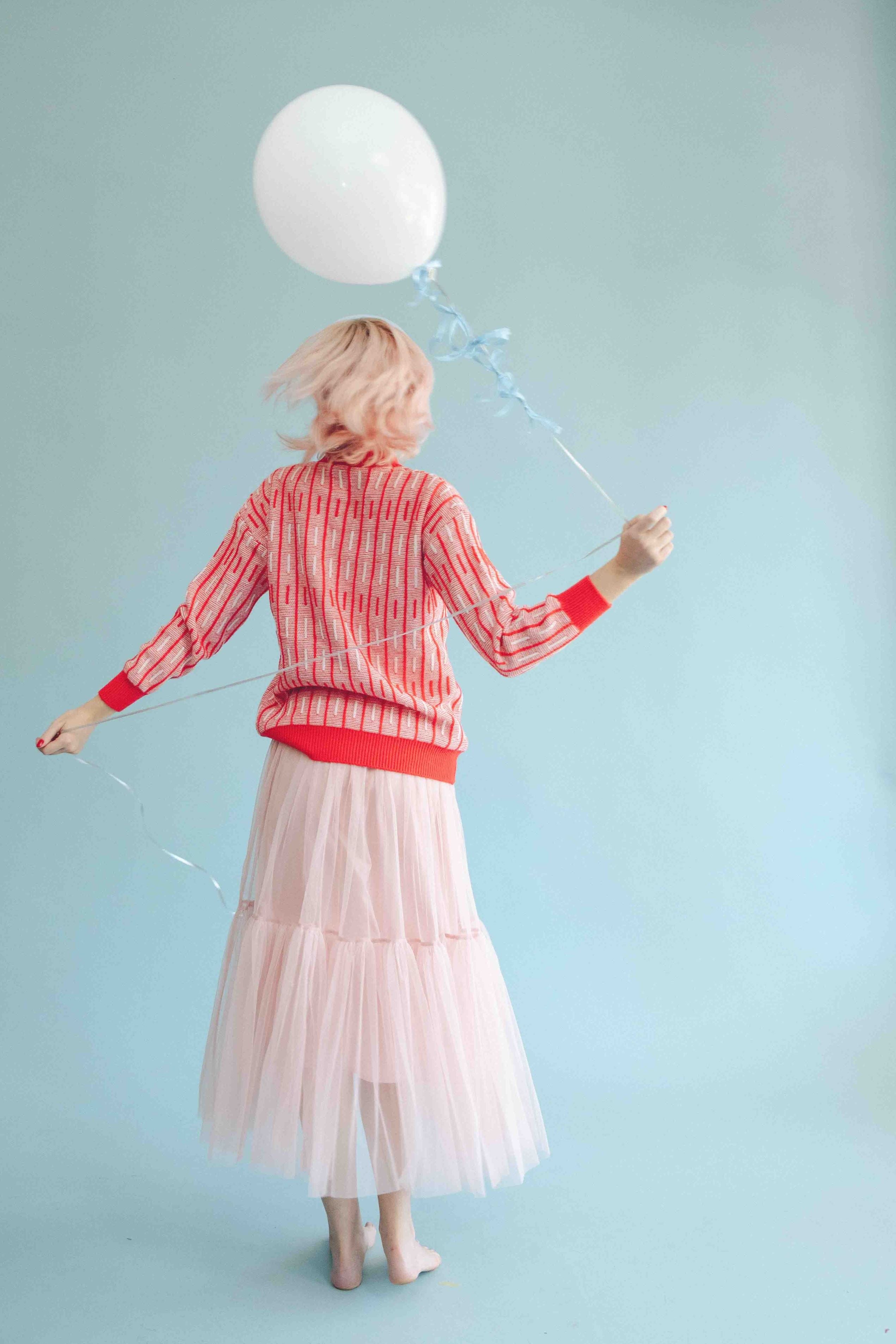 MIA TULLE SKIRT - ROSE