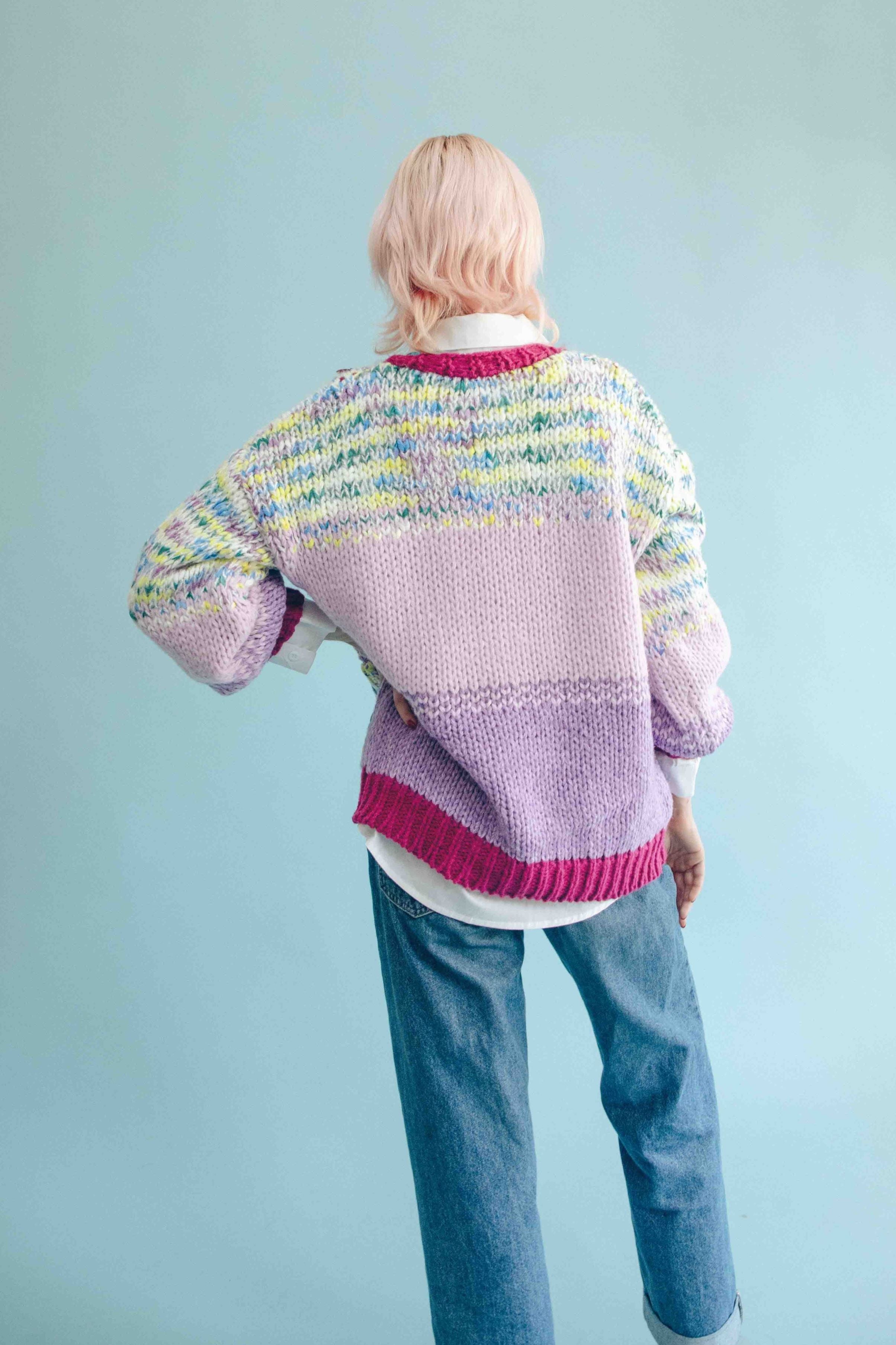 AURELIA CARDIGAN WITH 3D EMBELLISHMENT