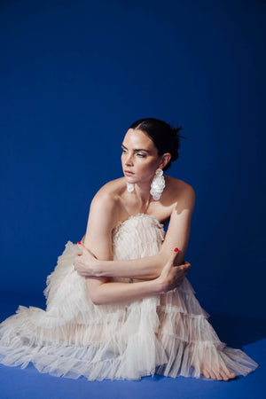 RUFFLE TUILLE SKIRT
