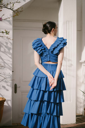 RUFFLE SKIRT SET
