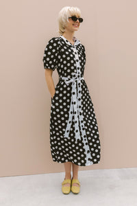 POLKADOT SHIRT DRESS