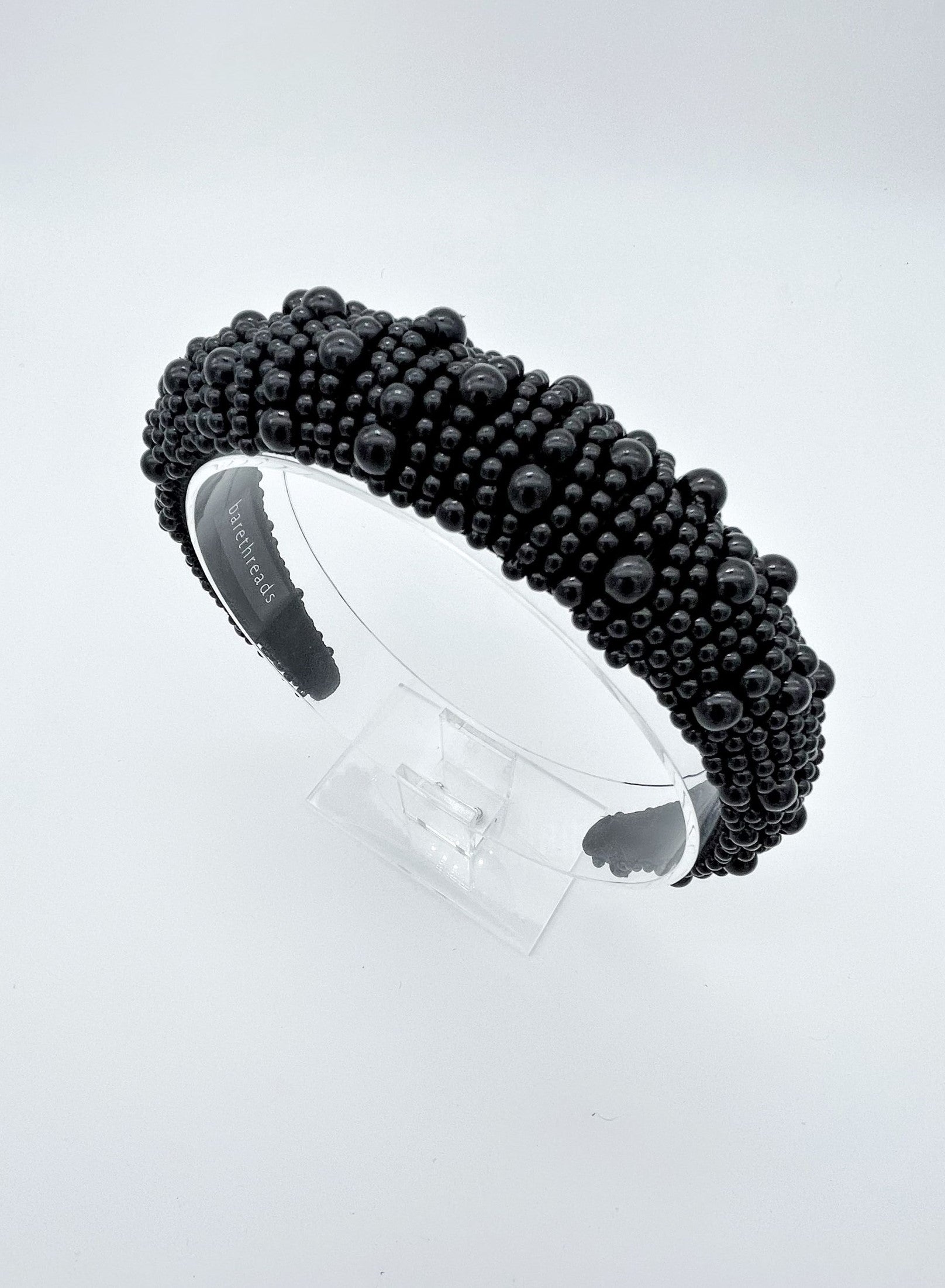 BLACK BEADED BAND