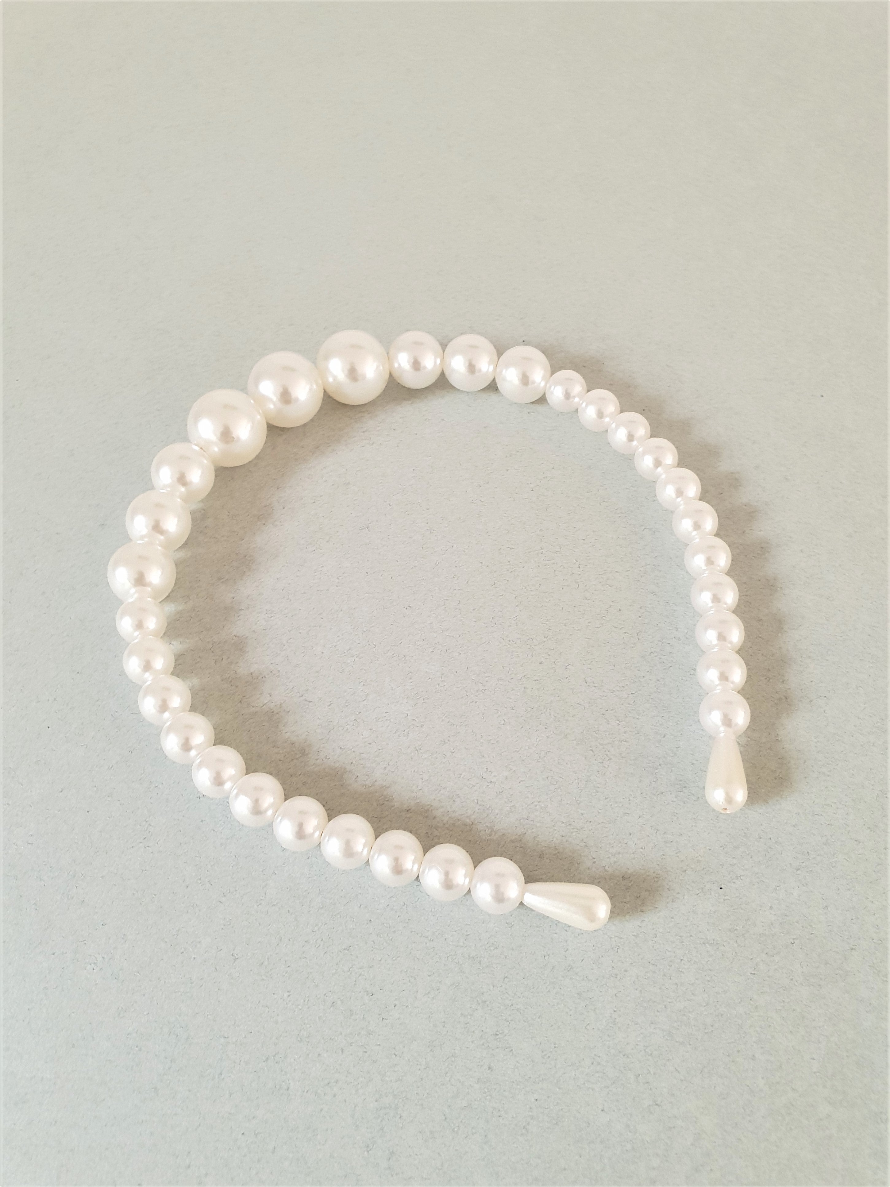 THE LILY PEARL ALICE BAND - LARGE