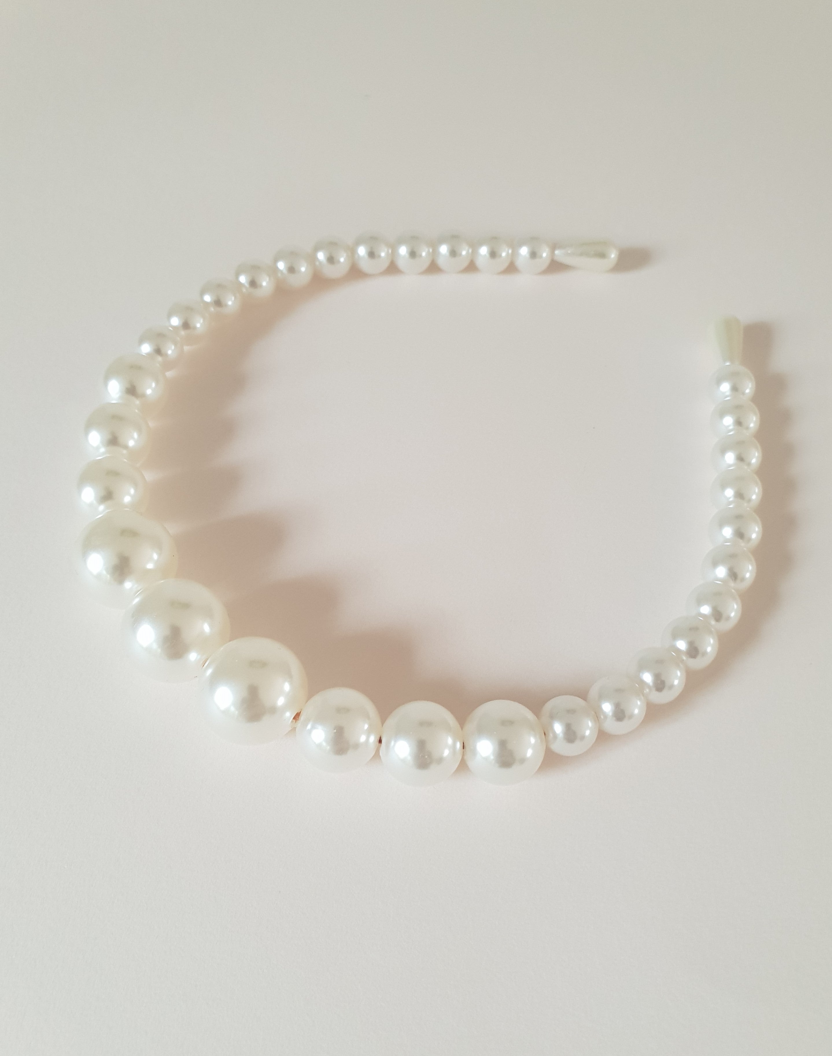 THE LILY PEARL ALICE BAND - LARGE