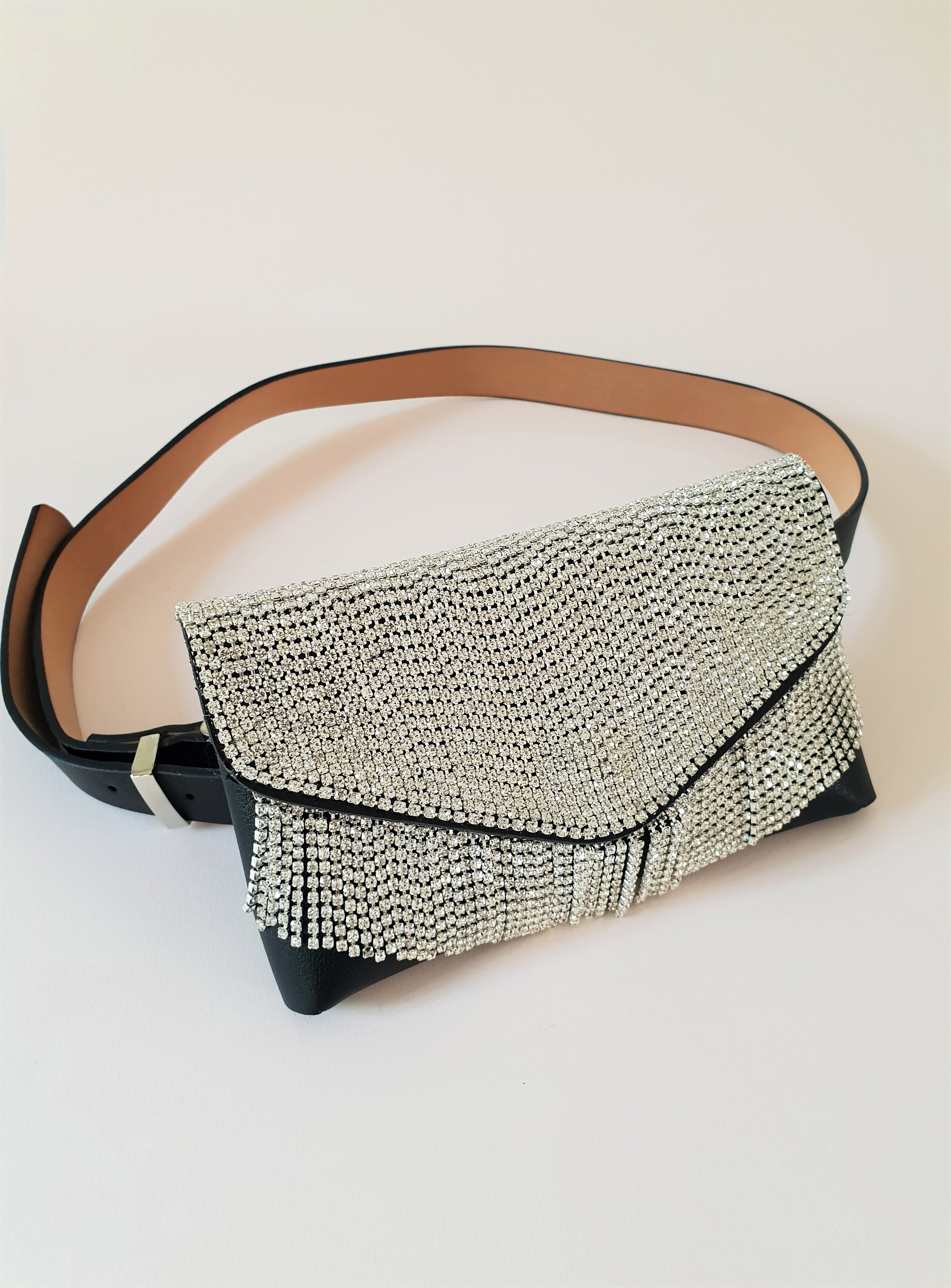 Rhinestone cheap bum bag