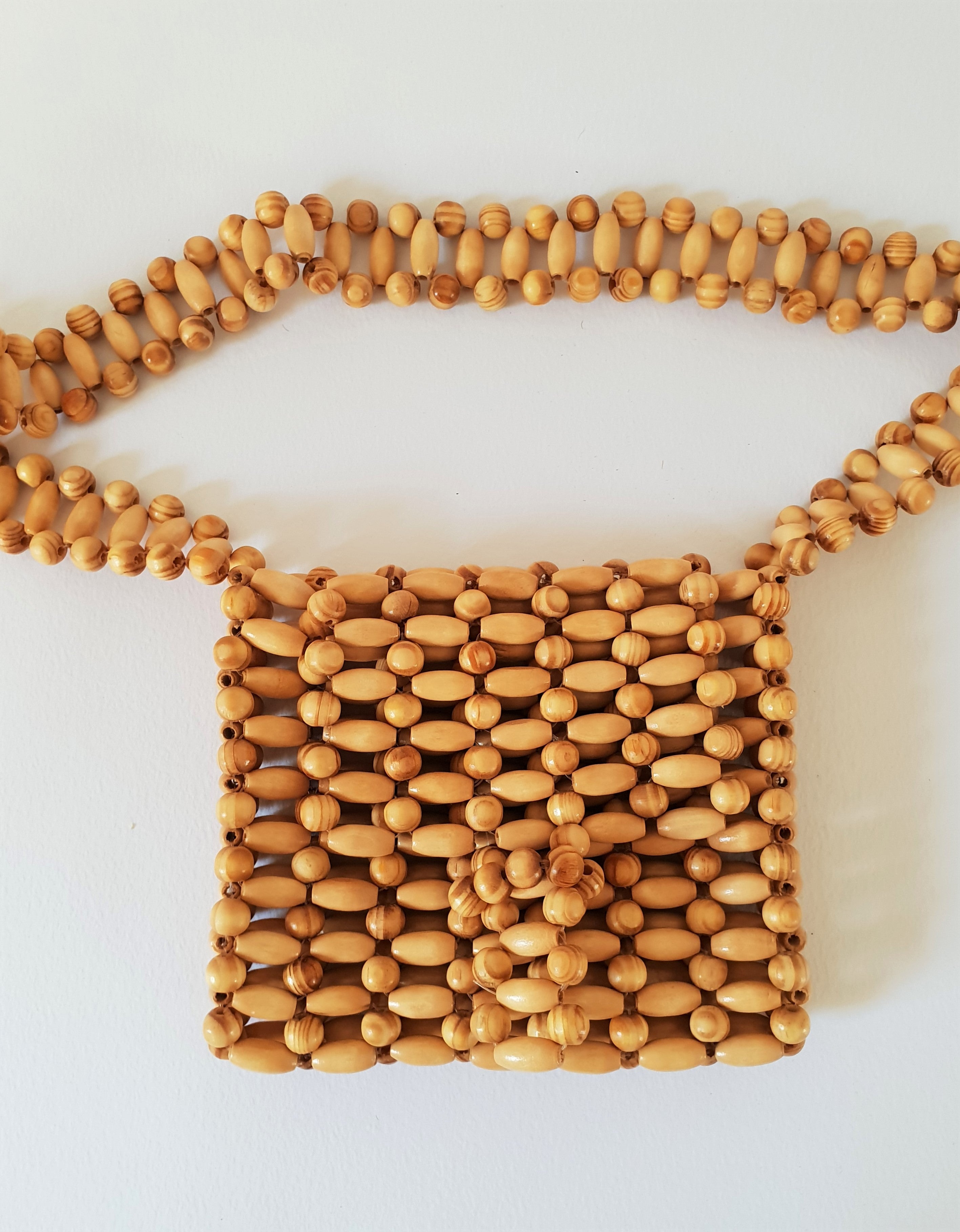 BEADED CROSS-BODY BAG