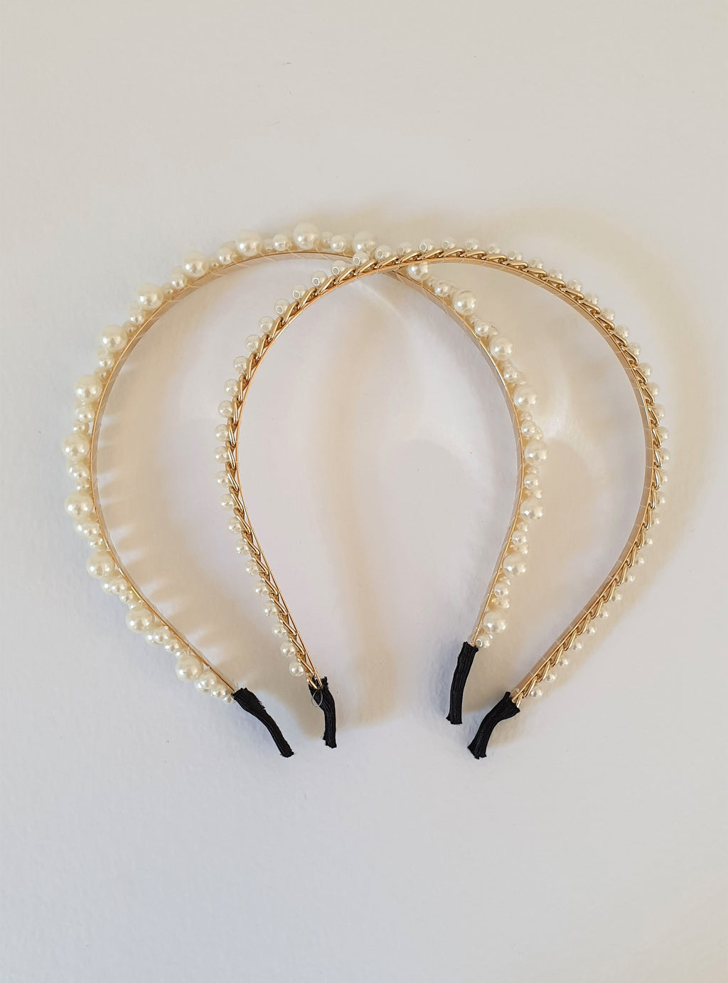 THE KRISTIN PEARL HAIR BAND SET