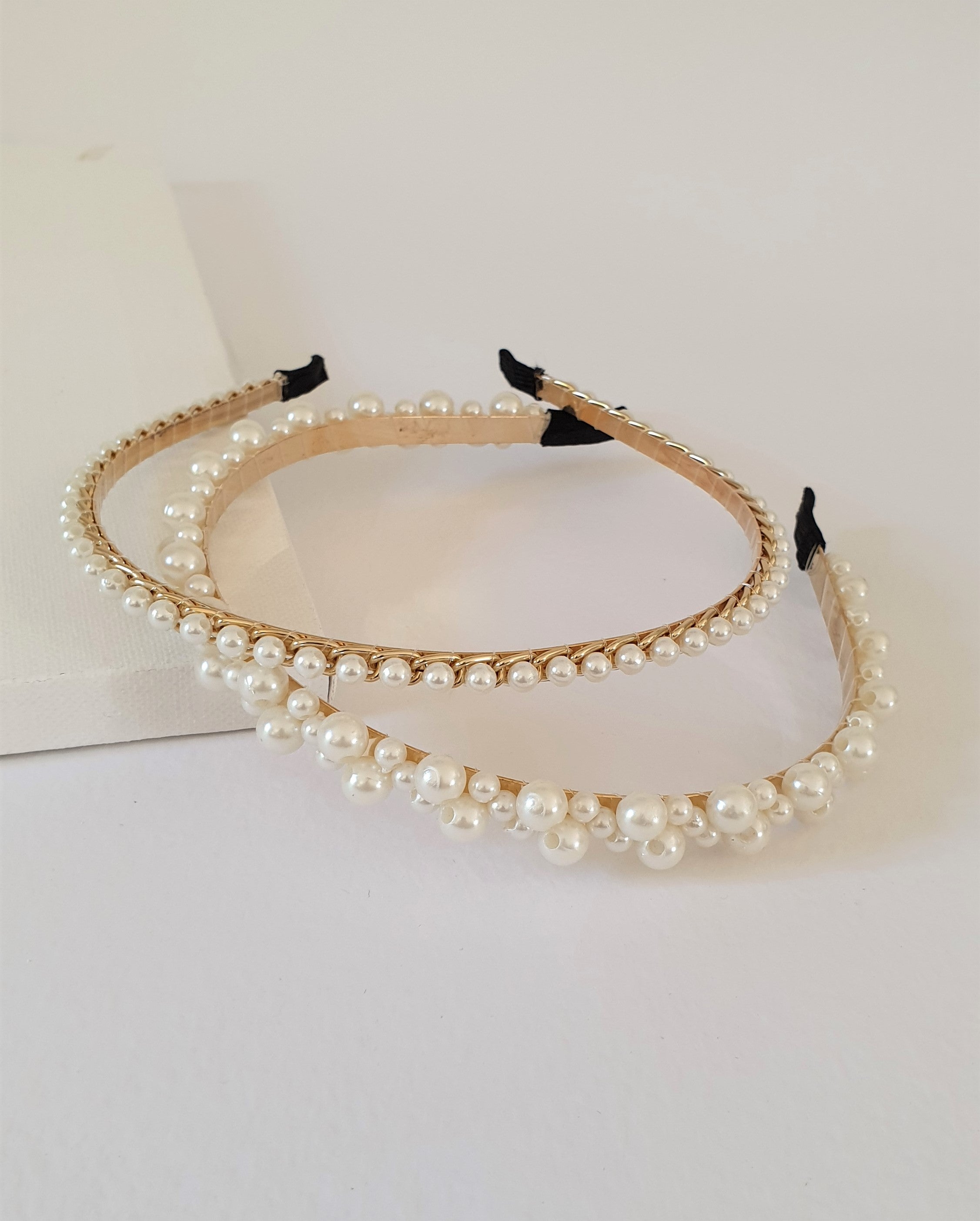 THE KRISTIN PEARL HAIR BAND SET