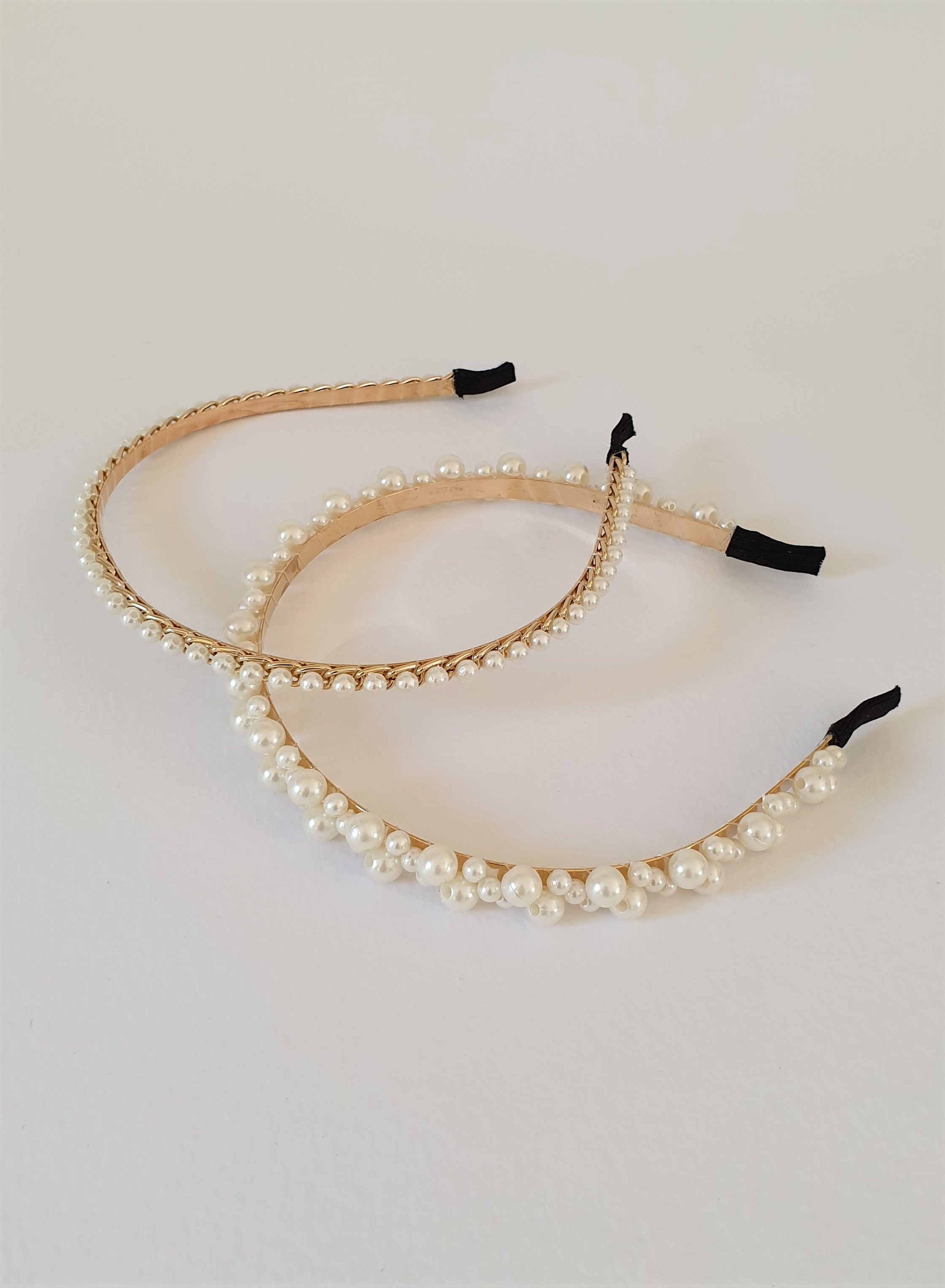 THE KRISTIN PEARL HAIR BAND SET