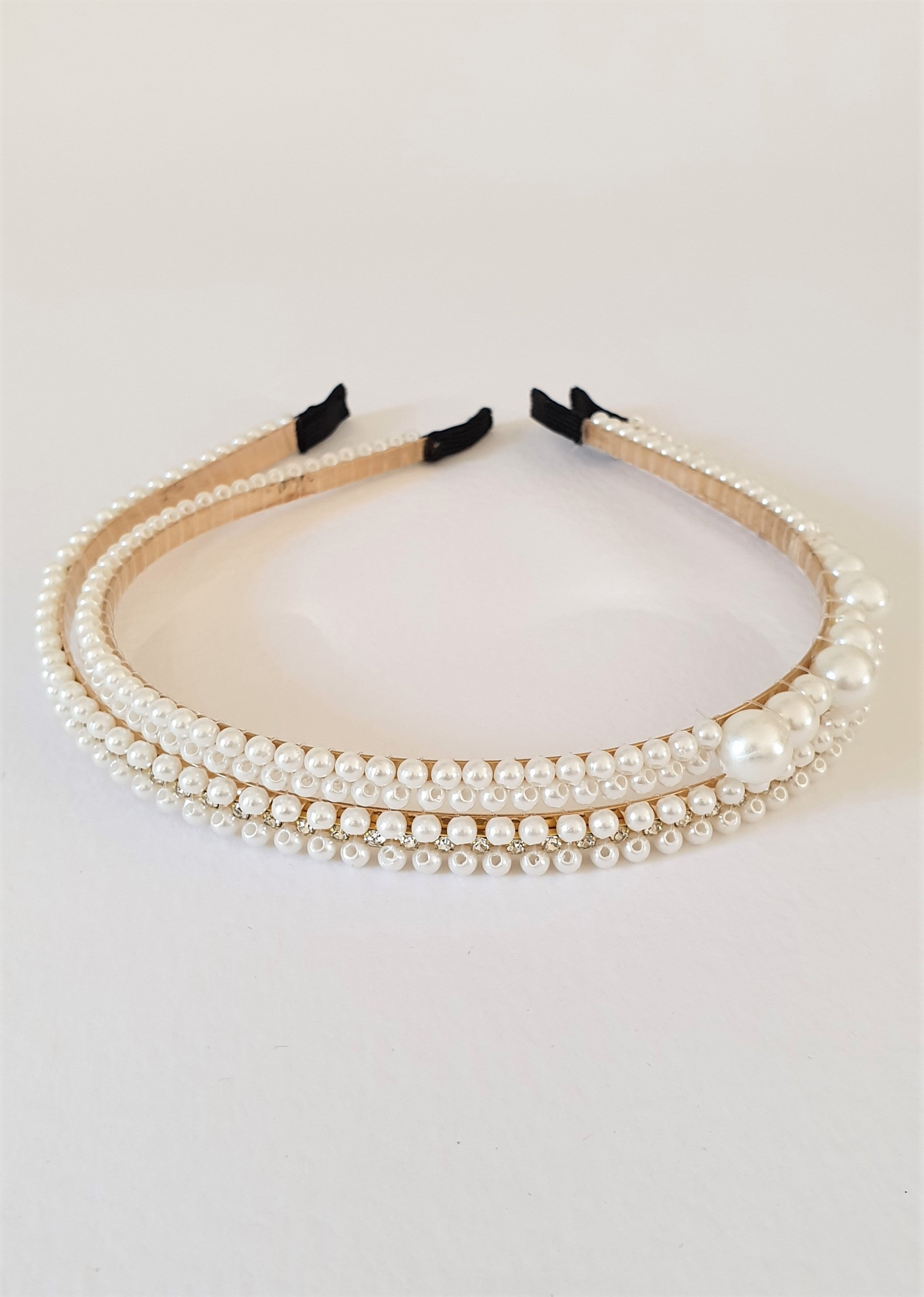 THE RITA PEARL HAIR BAND SET