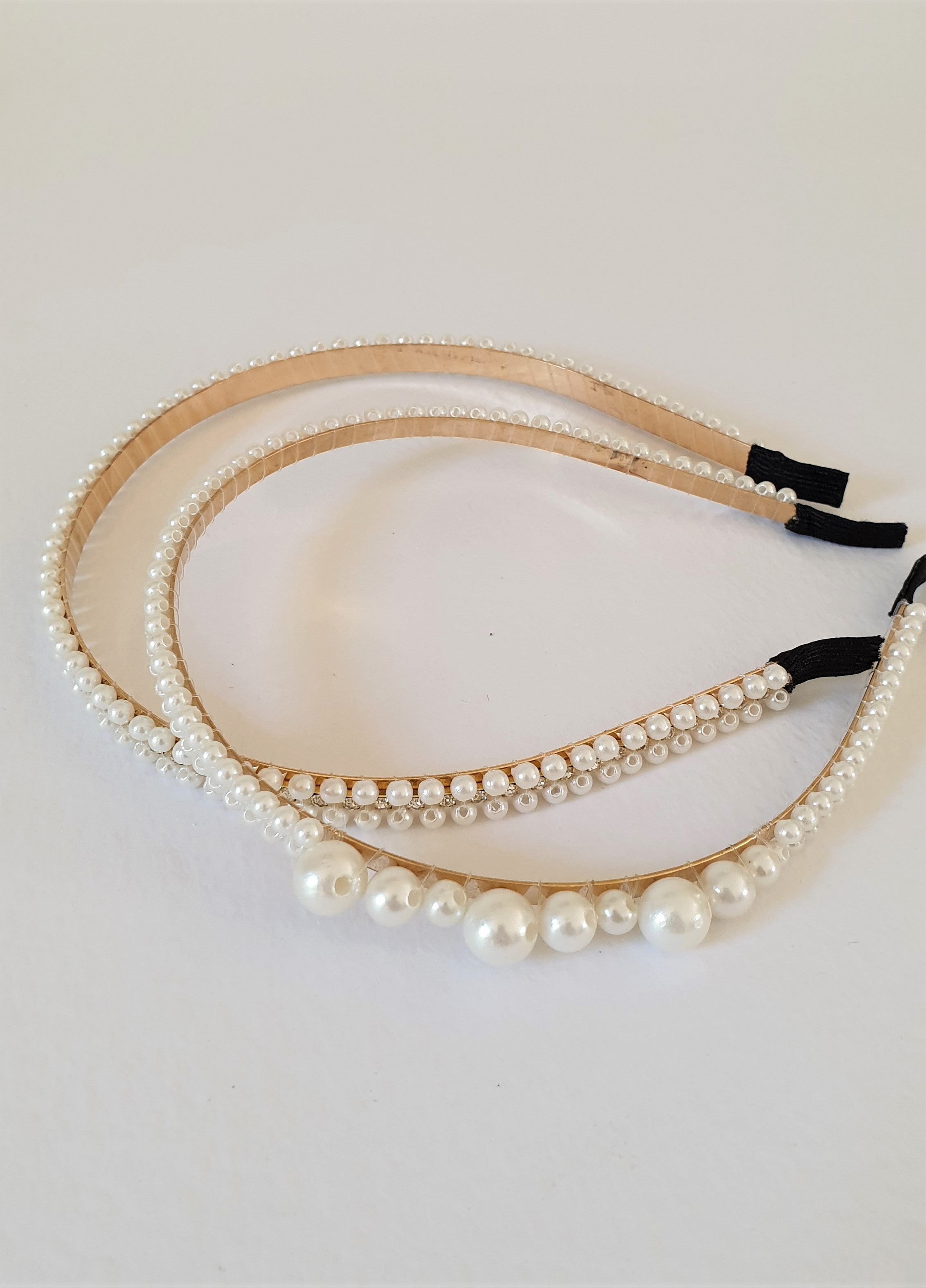 THE RITA PEARL HAIR BAND SET