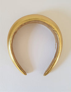 THE FRANCINE GOLD PADDED BAND