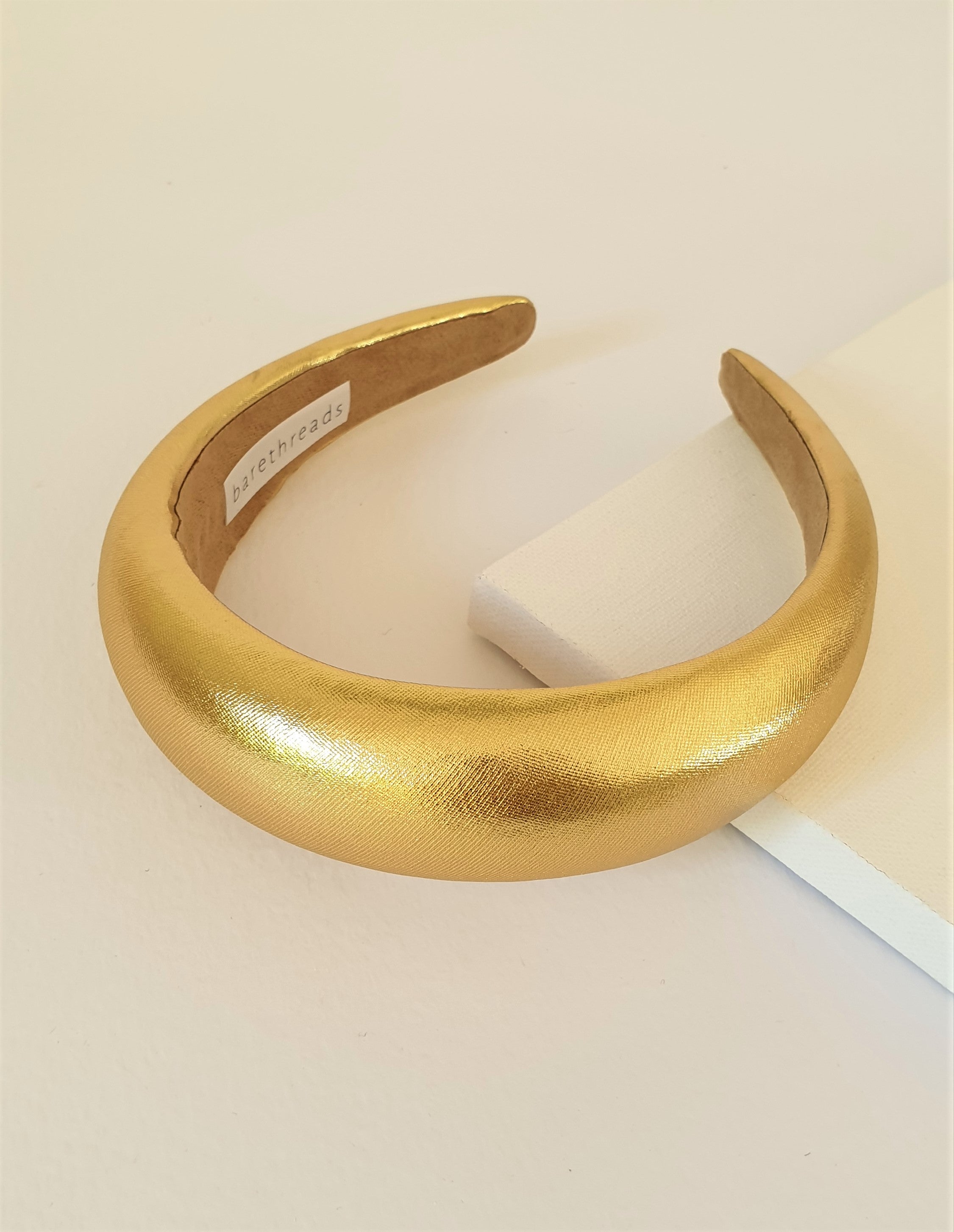 THE FRANCINE GOLD PADDED BAND