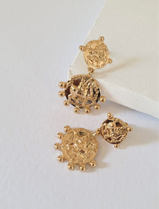 THE VALERIA COIN EARRINGS