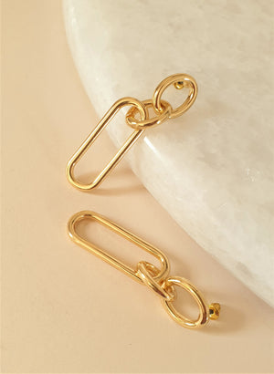 THE LUCIA CHAIN EARRINGS