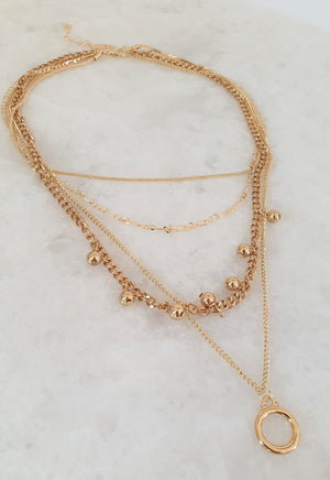 THE AGATHA CHAIN NECKLACE SET