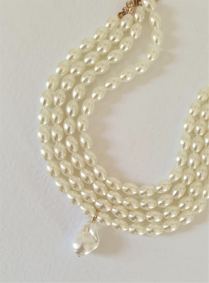 THE MARIAN PEARL CHOKER