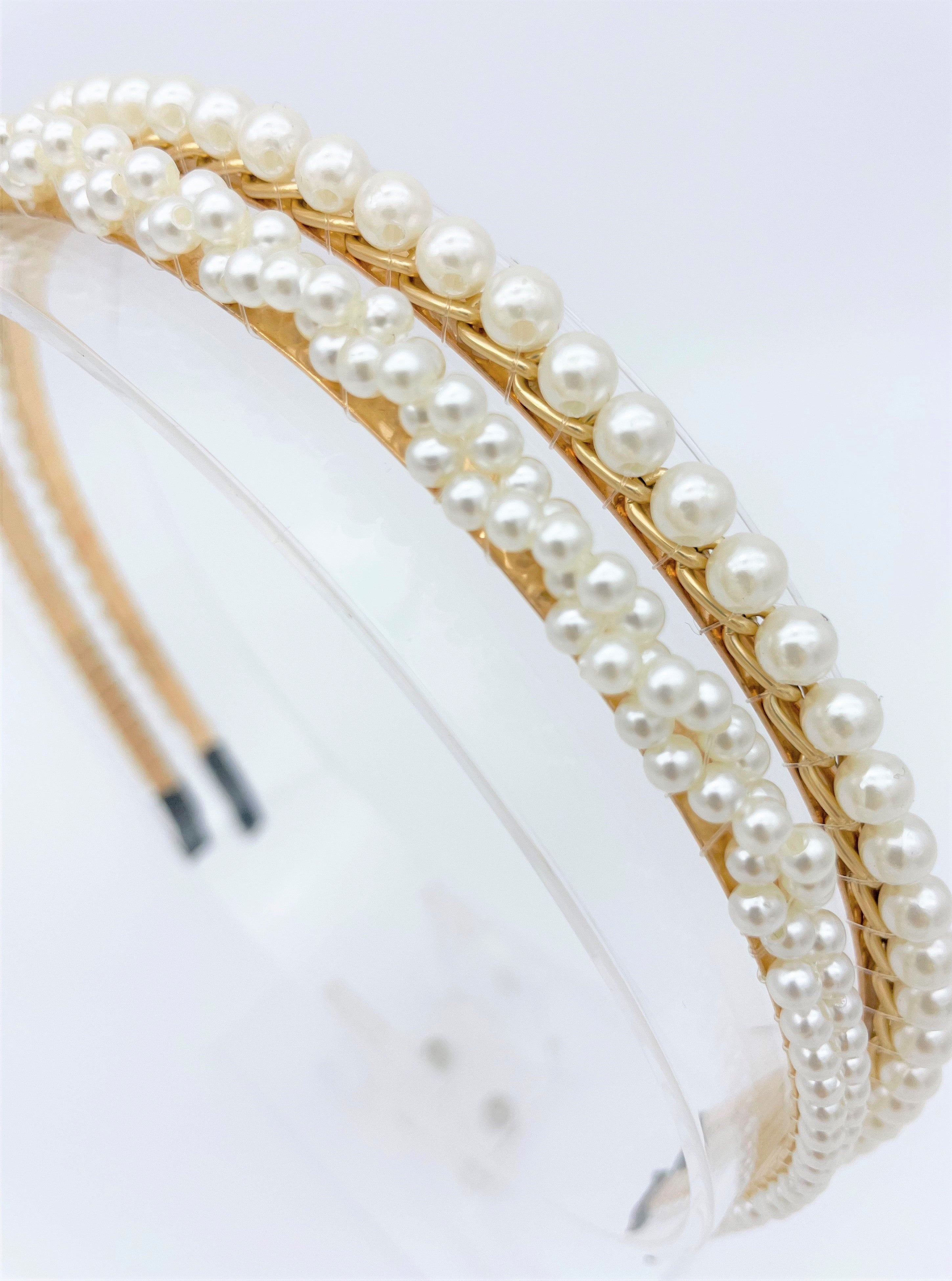 THE TWIN PEARL BAND SET
