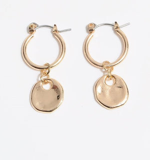 THE BETHANY GOLD-PLATED HOOPS