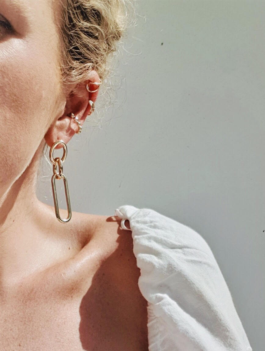 THE LUCIA CHAIN EARRINGS
