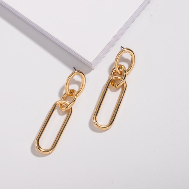 THE LUCIA CHAIN EARRINGS