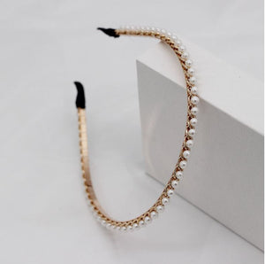 THE KRISTIN PEARL HAIR BAND SET