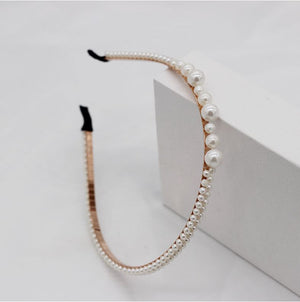 THE RITA PEARL HAIR BAND SET
