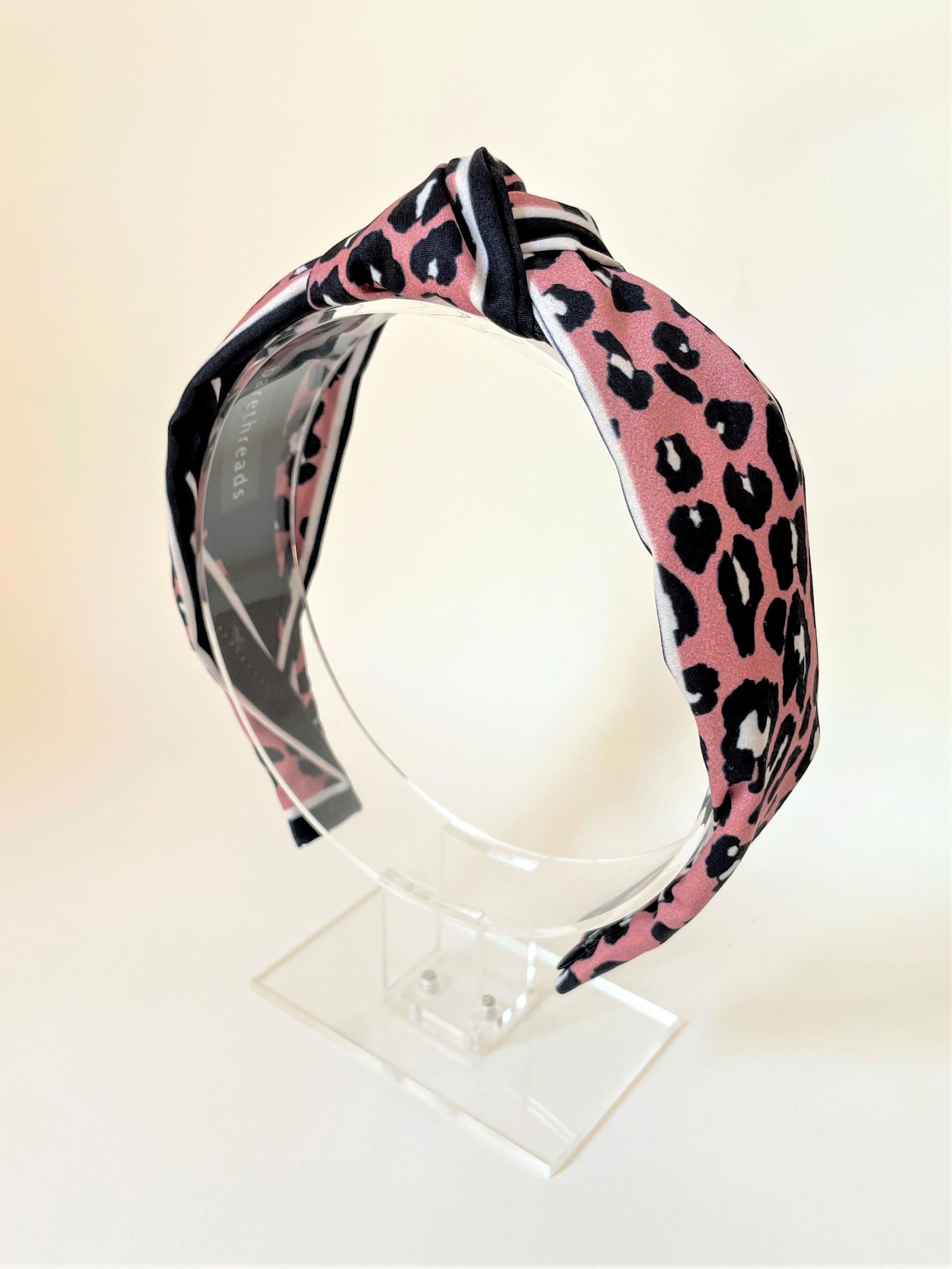 LEOPARD AND STRIPE KNOTTED BANDS