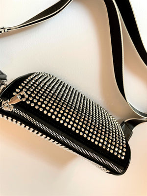 RHINESTONE CROSS-BODY BAG
