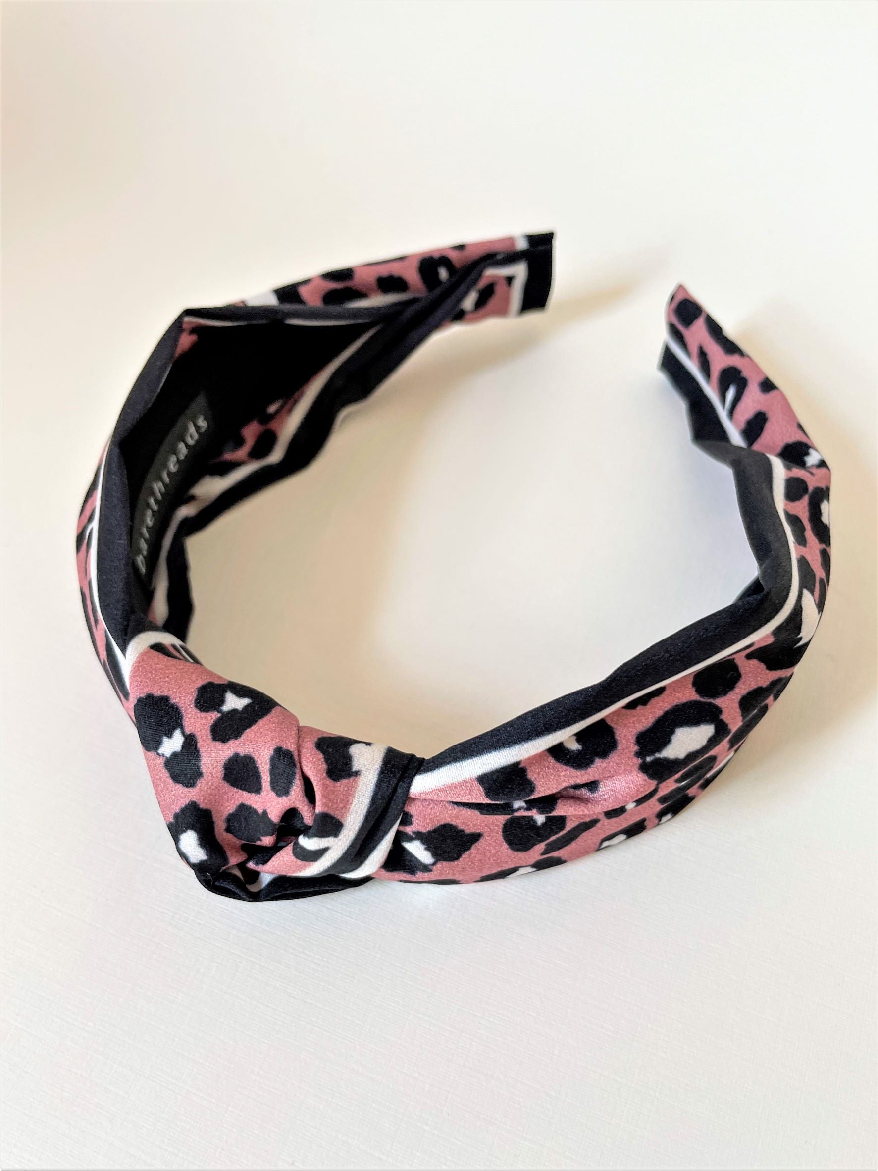 LEOPARD AND STRIPE KNOTTED BANDS