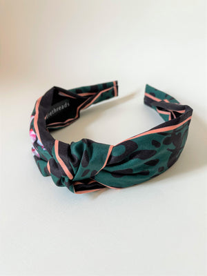 LEOPARD AND STRIPE KNOTTED BANDS