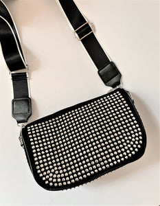 RHINESTONE CROSS-BODY BAG