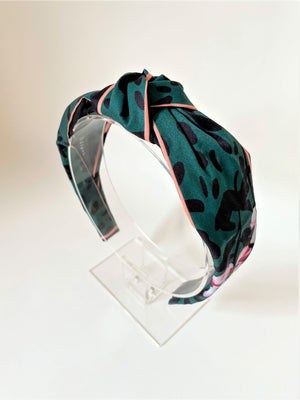 LEOPARD AND STRIPE KNOTTED BANDS