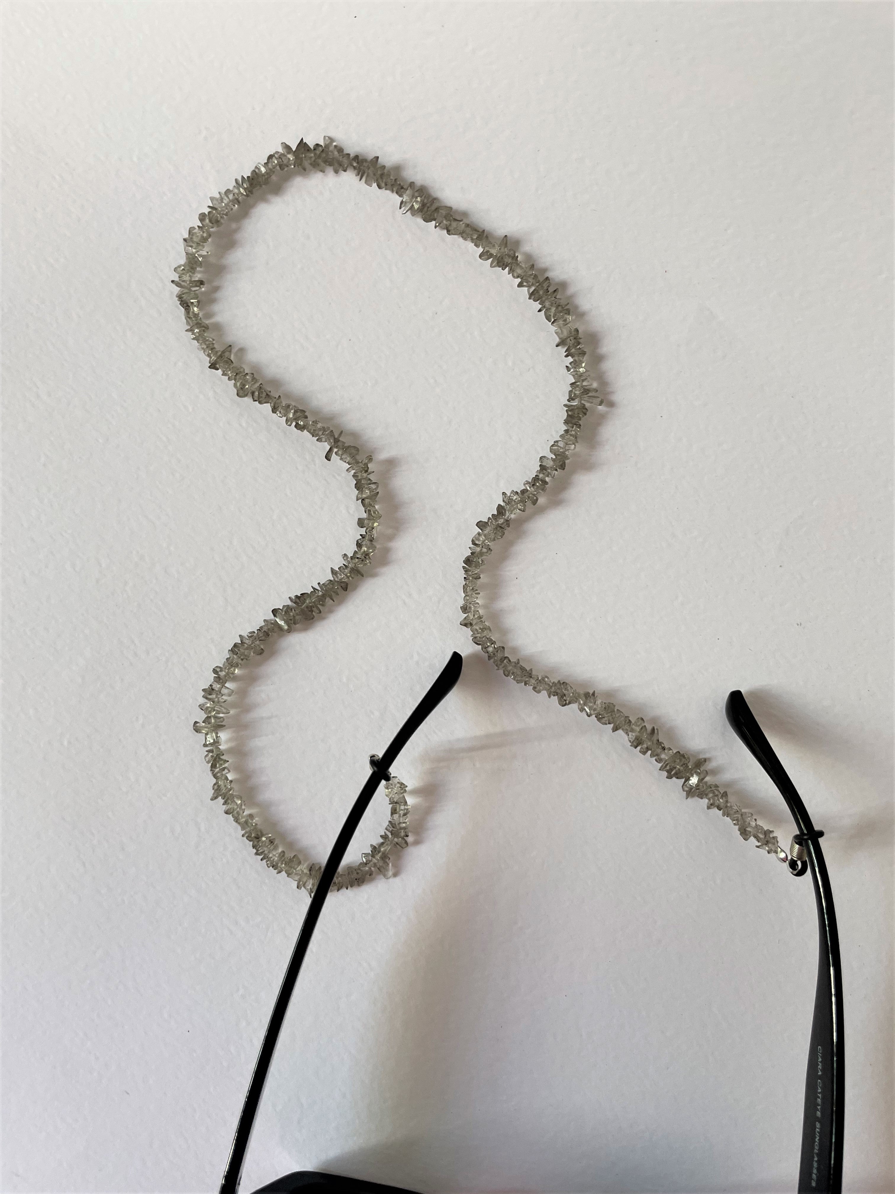 PATHWAYS GLASSES CHAIN - MINK CRYSTAL