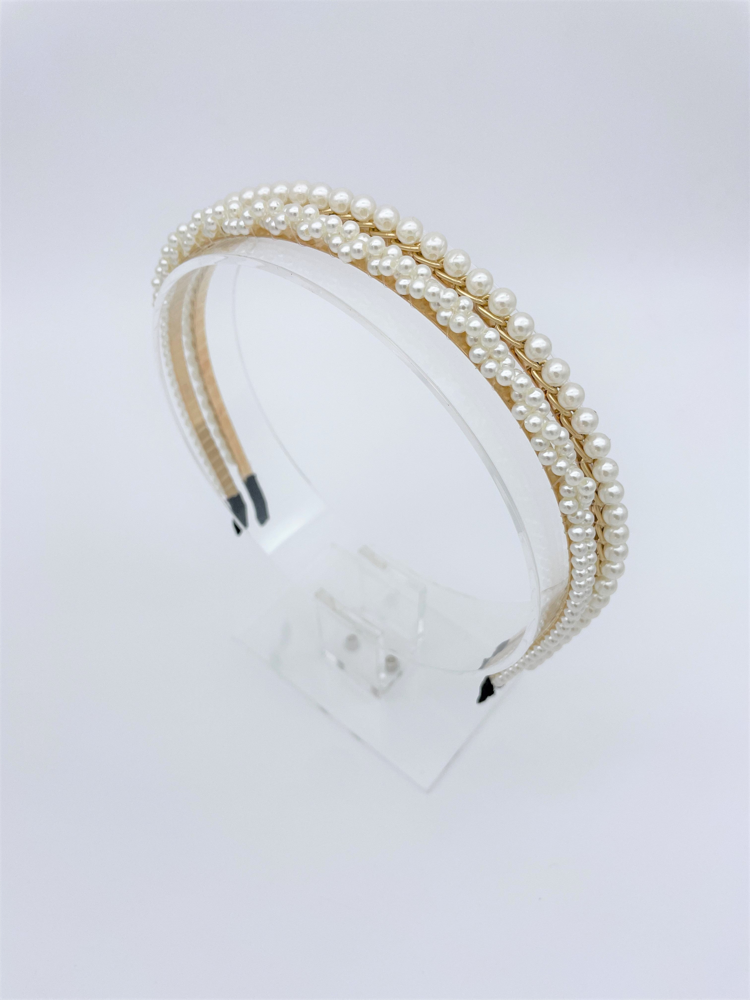 THE TWIN PEARL BAND SET