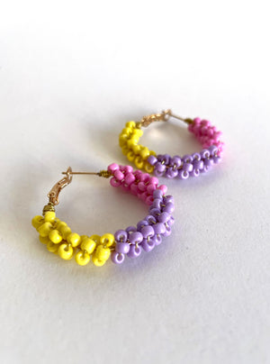 TRIO POPSICLE HOOP EARRINGS