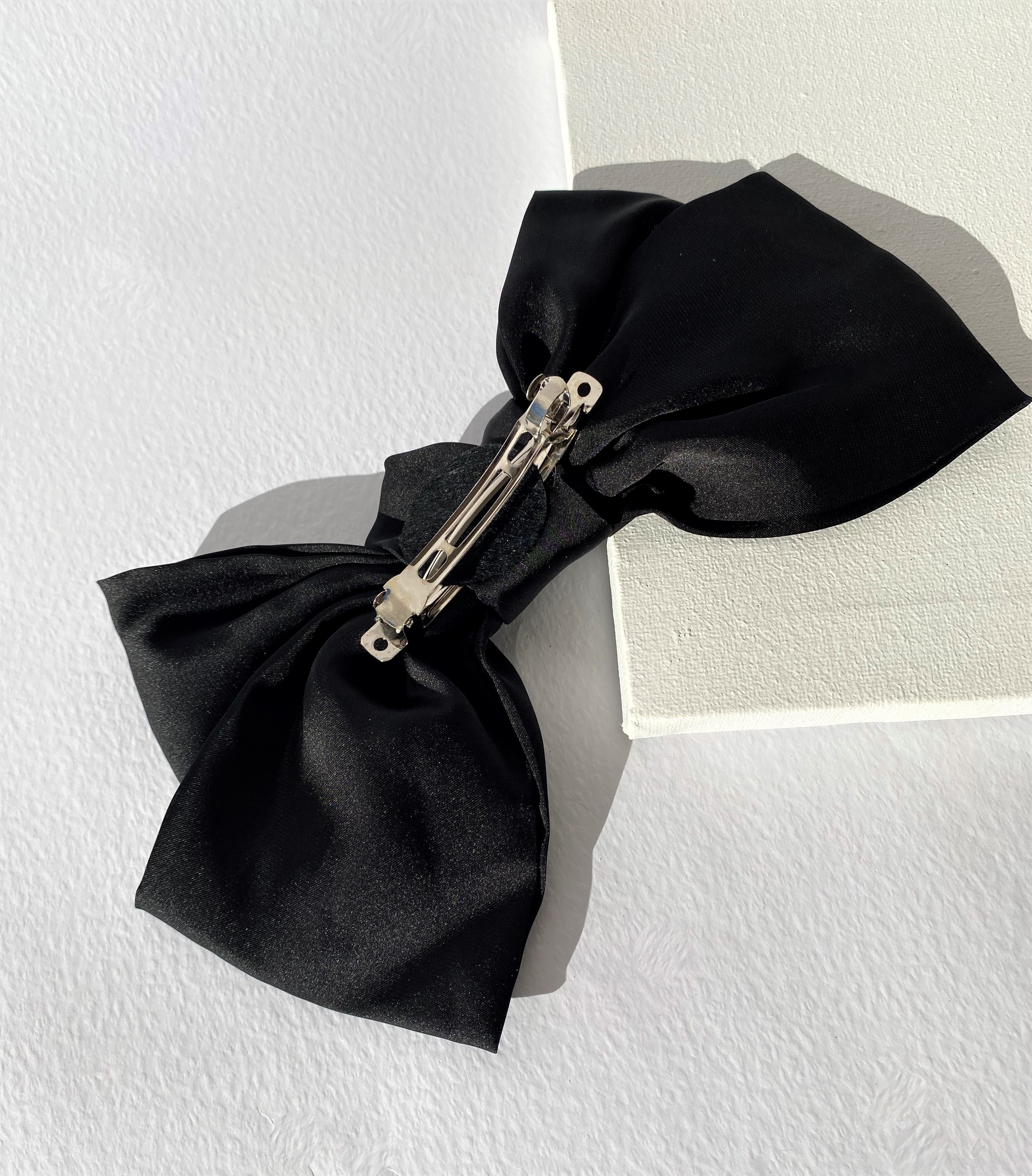 THE LOUISA SATIN BOW