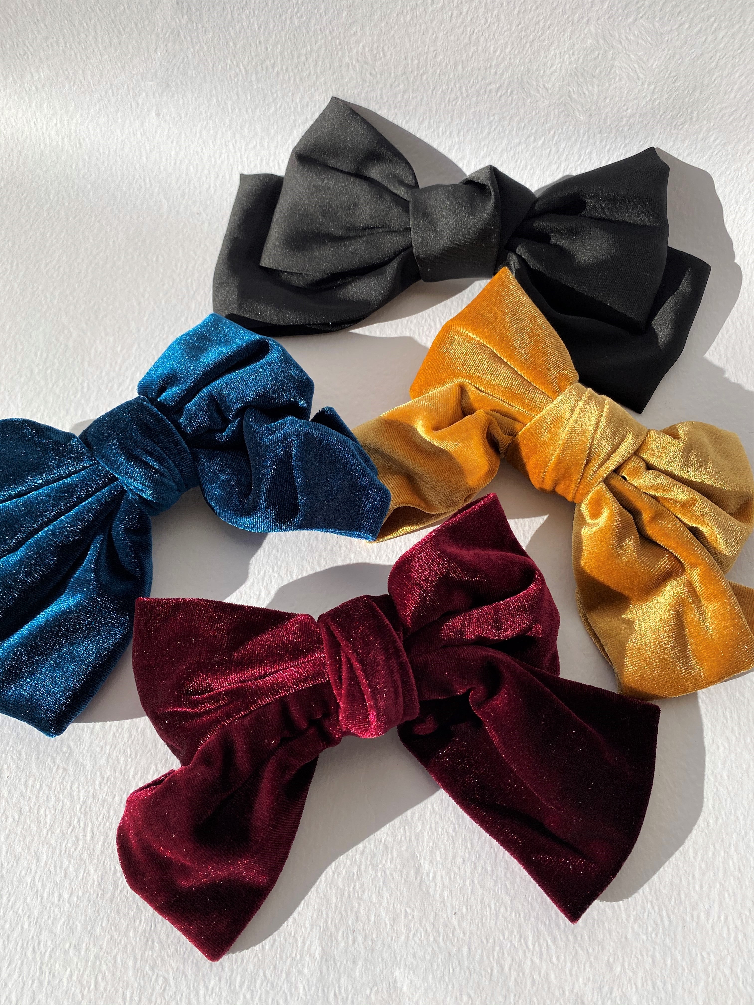 THE LOUISA SATIN BOW