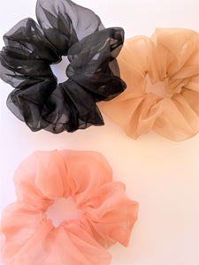 THE ESSIE ORGANZA SUPER SCRUNCHIES - SET OF 3