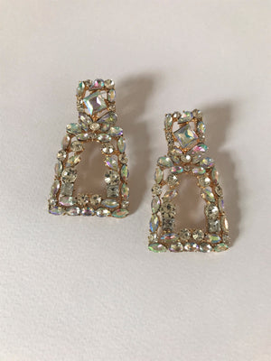 THE OCEANA EARRINGS - AQUA