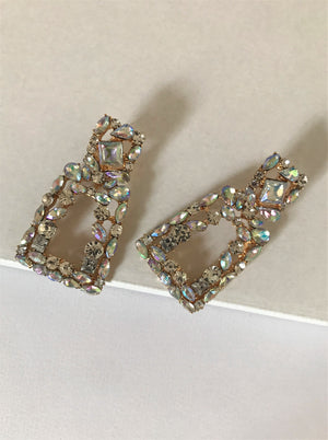 THE OCEANA EARRINGS - AQUA